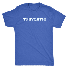 Load image into Gallery viewer, INTROVERT! (Blue type variant) t-shirt