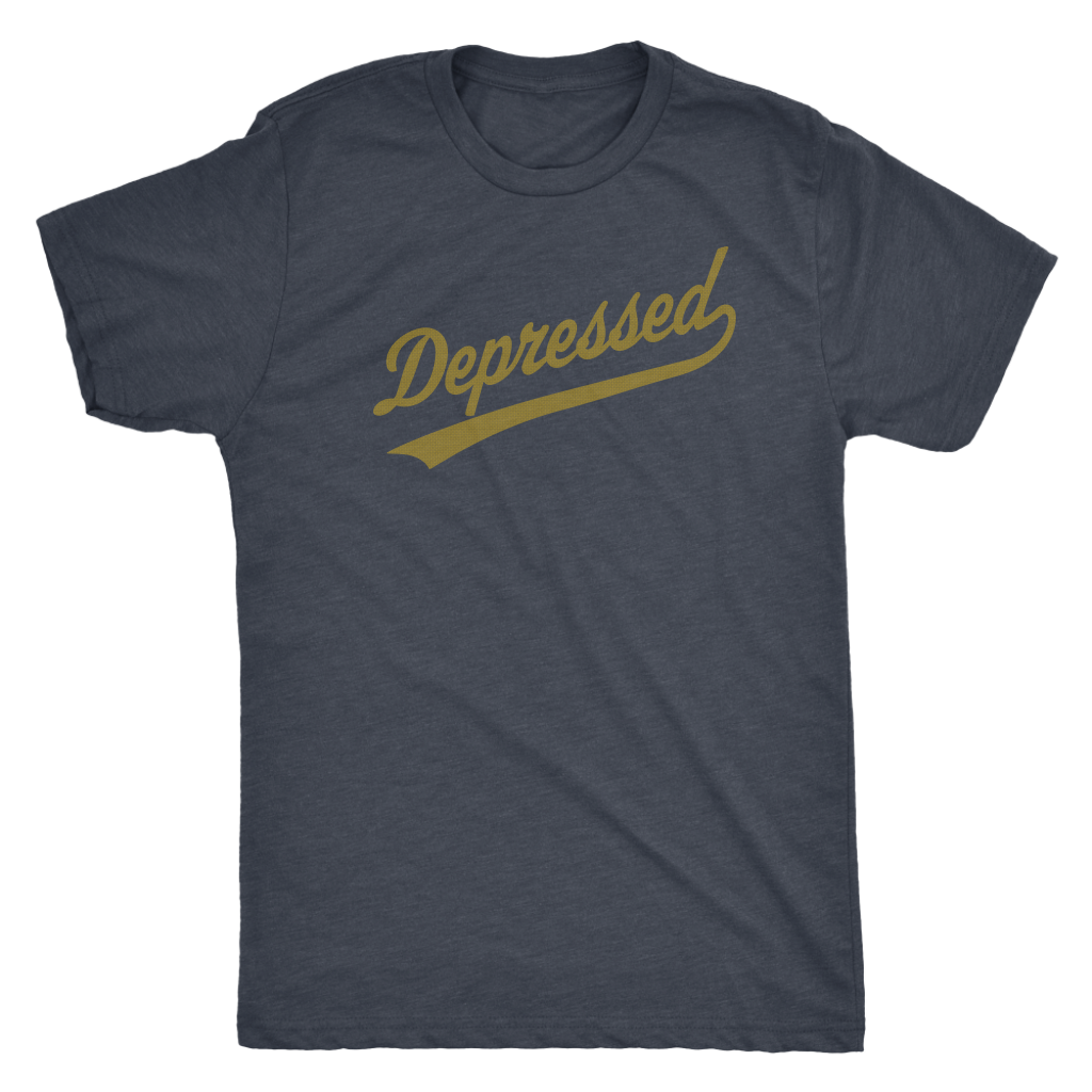 DEPRESSED! t-shirt