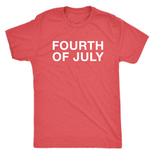 Load image into Gallery viewer, FOURTH! (WHITE) Holiday t-shirt
