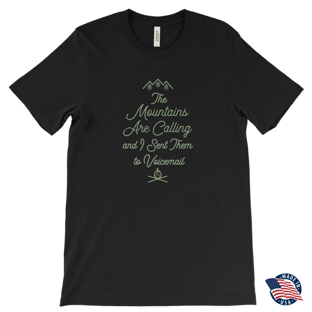 MOUNTAINS! t-shirt
